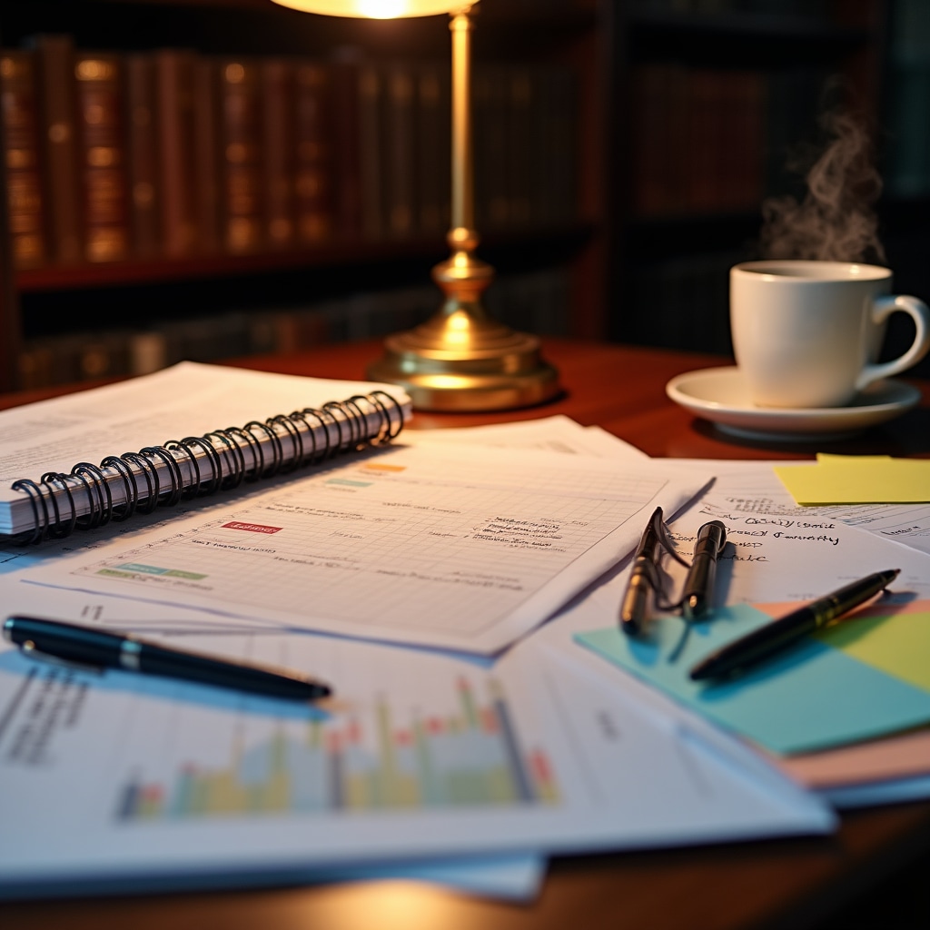 Project management reference materials and planning documents